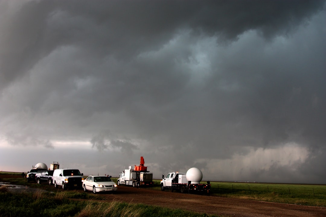 Photo extreme weather phenomena